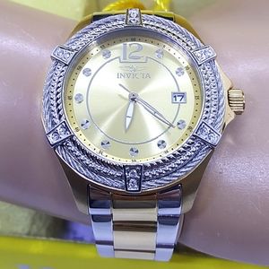 FIRM PRICE-Invicta Bolt two tone ladies watch